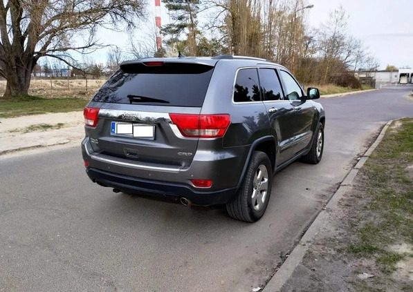 Jeep Grand Cherokee cena 54900 przebieg: 244900, rok produkcji 2012 z Łódź małe 631